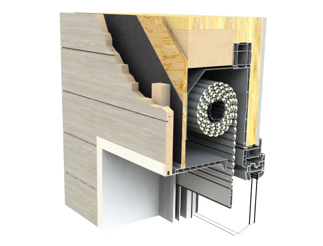 Pose sur maison ossature bois