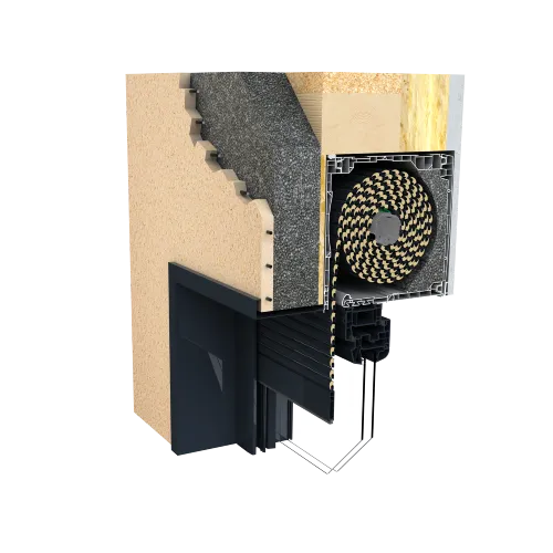 Pose sur maison ossature bois